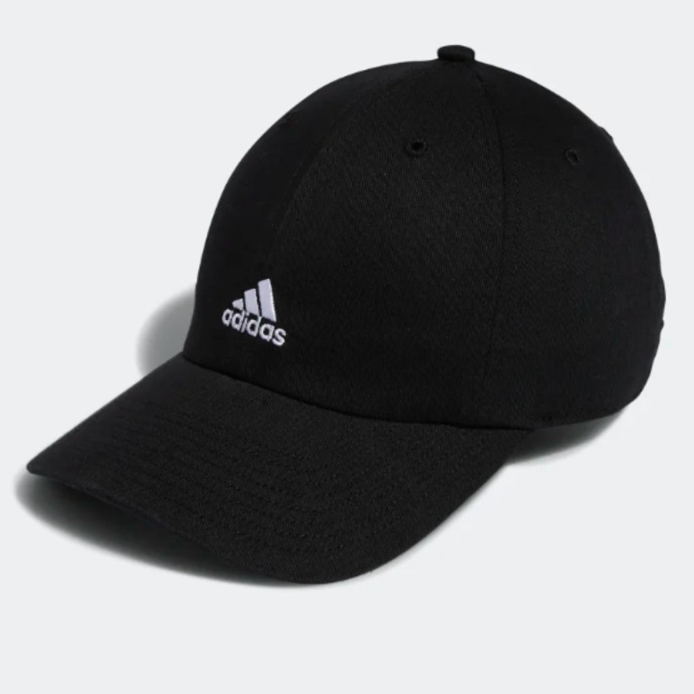 Adidas Saturday Cap Hat Women’s Adjustable OS, Black